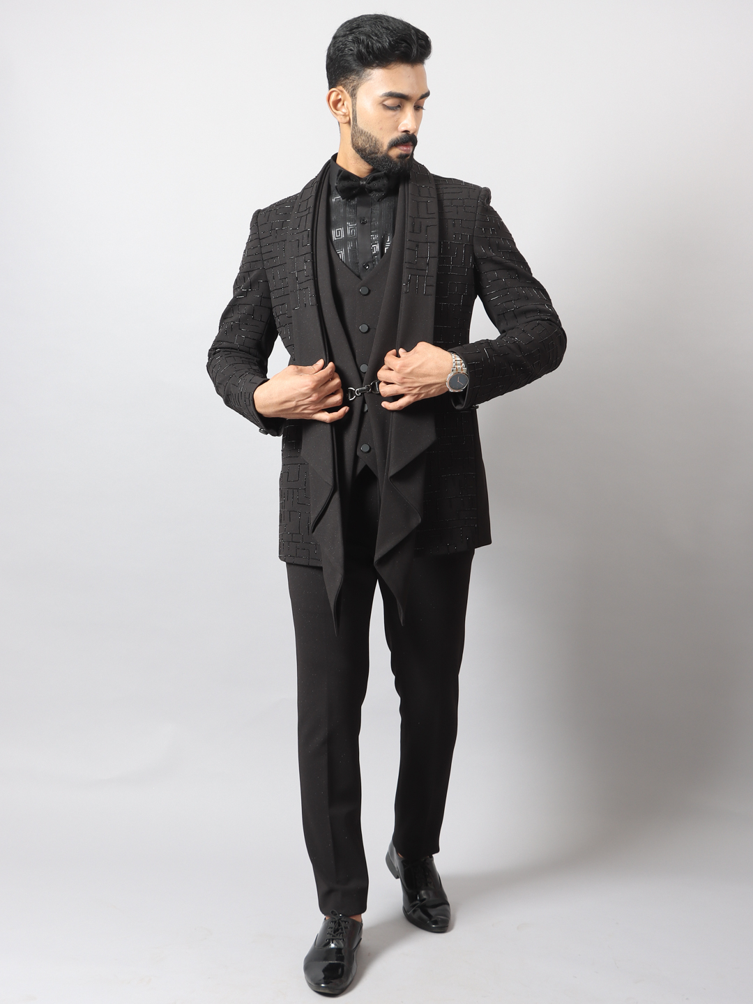 Black Modern Design Tuxedo