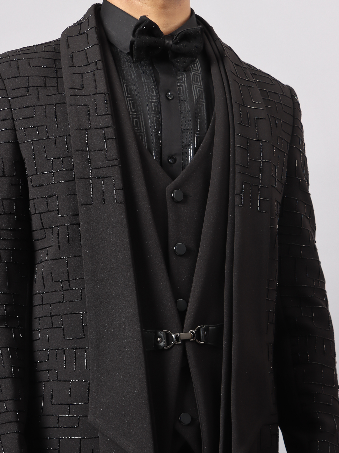 Black Modern Design Tuxedo