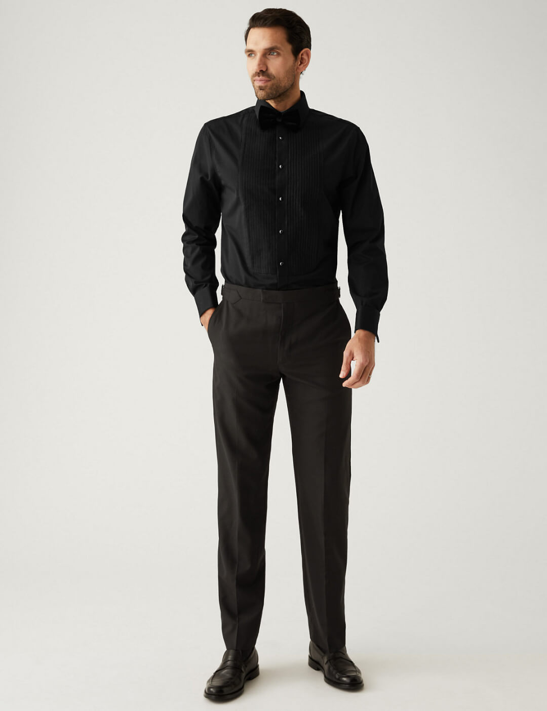 Black Tuxedo Shirt