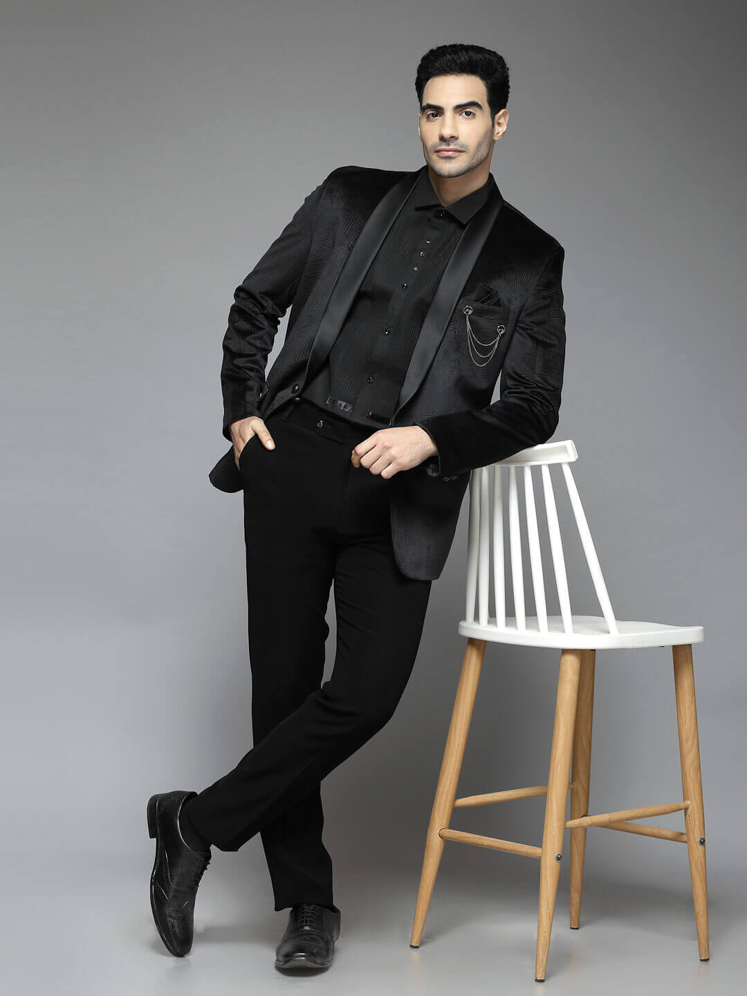 Black Velvet Design Tuxedo