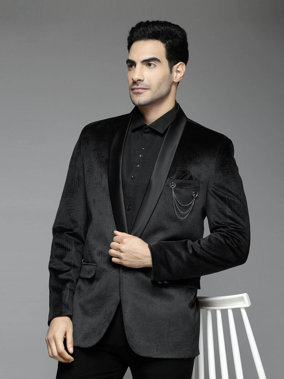 Black Velvet Design Tuxedo
