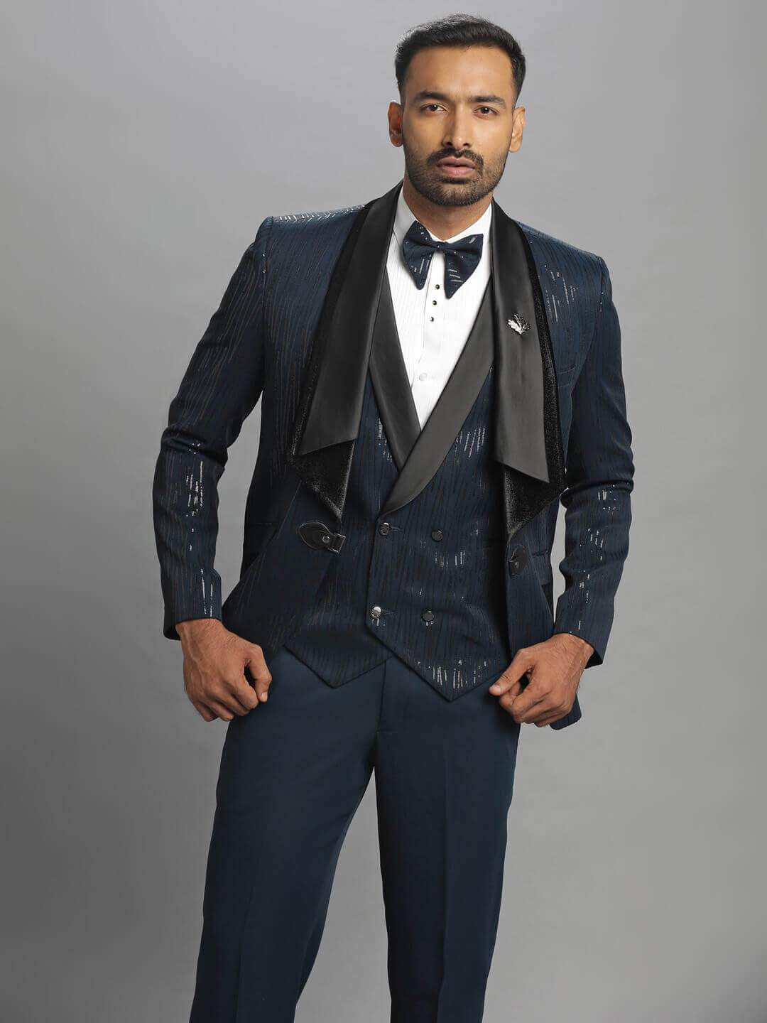 Candidmen: Blue Designer Special Tuxedo