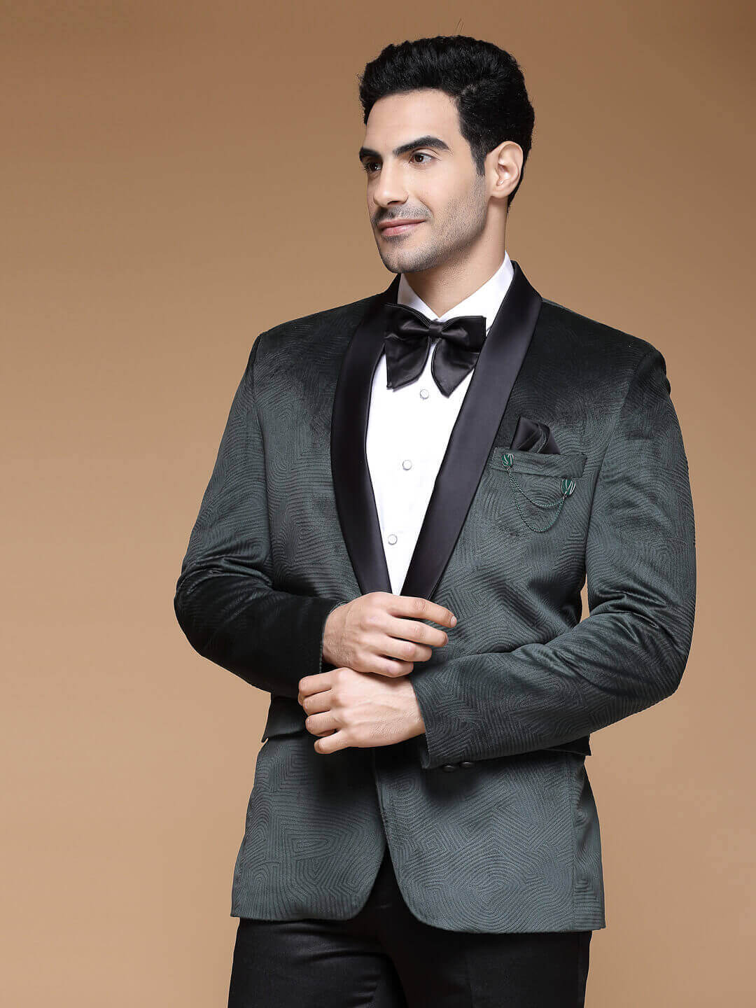 Green Velvet Design Tuxedo