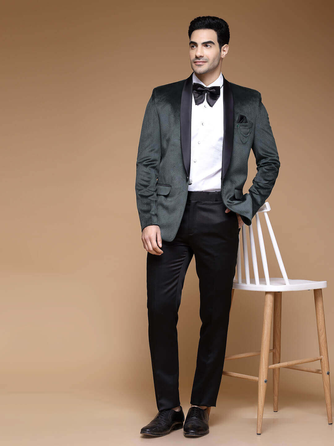 Green Velvet Design Tuxedo