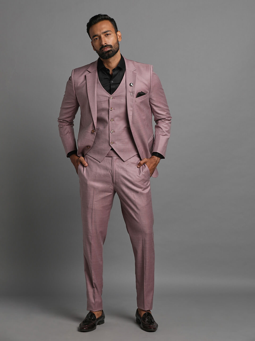 Lavender Subtle 3 Piece Suit