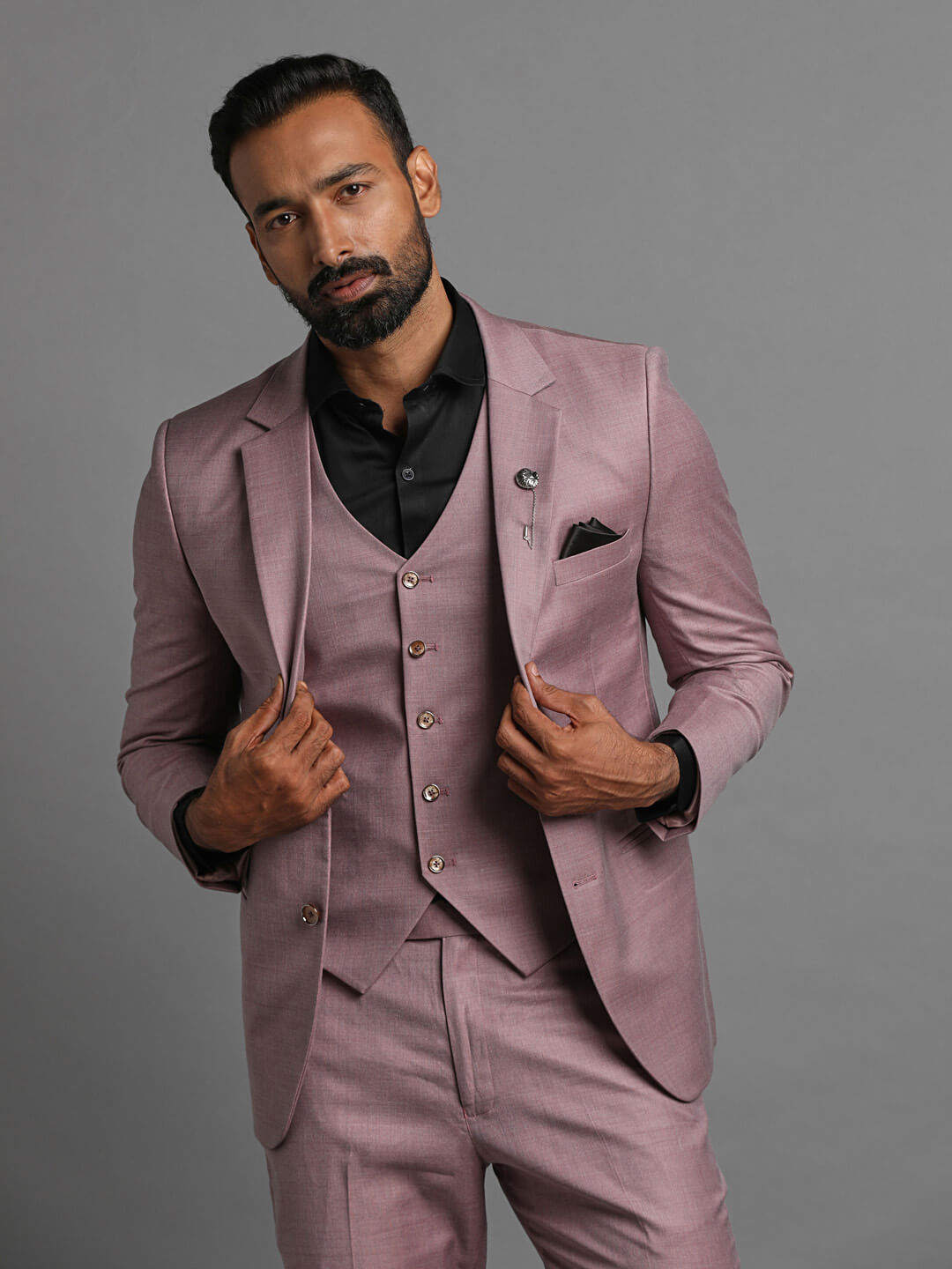 Lavender Subtle 3 Piece Suit