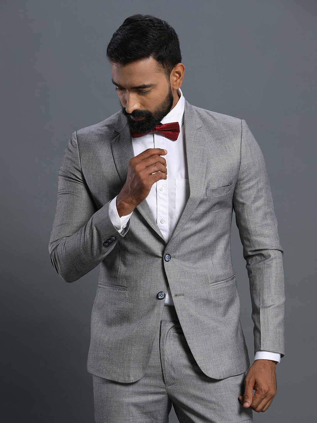 Light Grey 2 Piece Suit