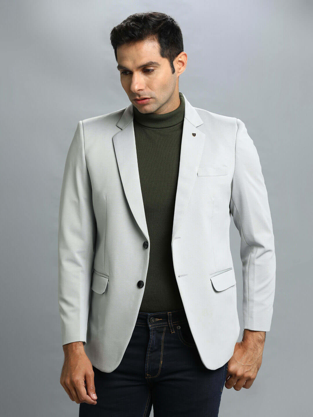 Light Grey Twede Blazer