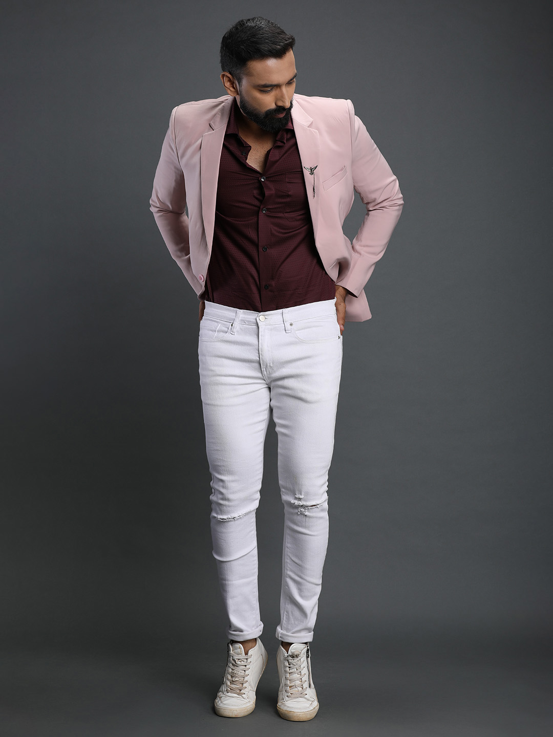 Peach Blazer