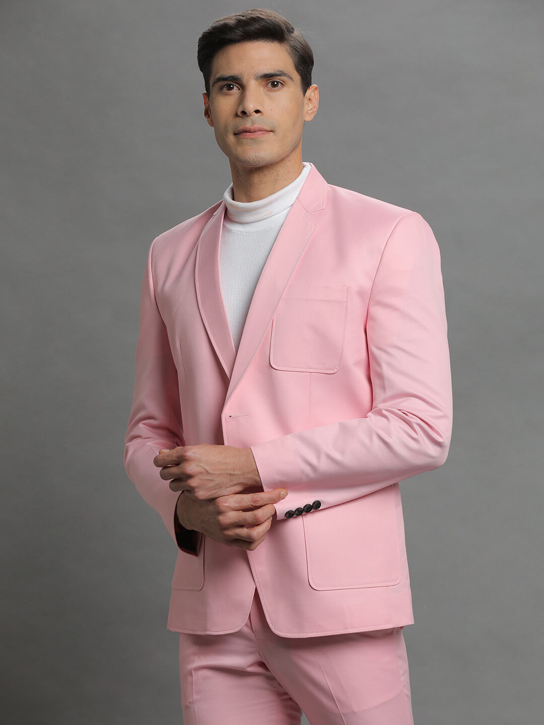 Pink Subtle 2 Piece Suit