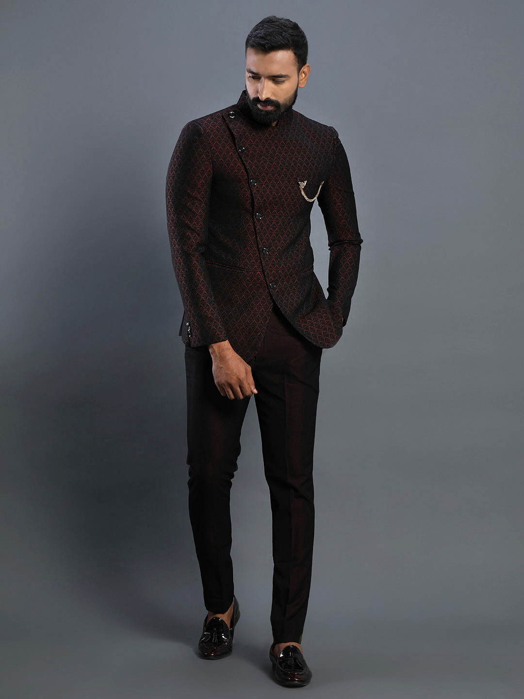 displaying image of Printed Jodhpuri
