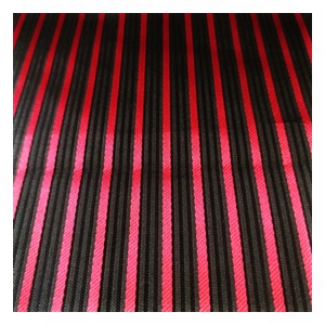 displaying image of Redlines Black Pocket Square