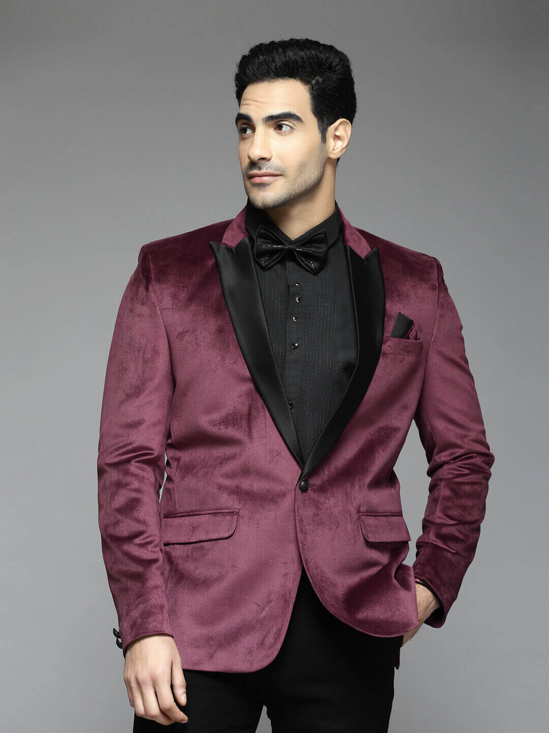 Wine Velvet DB Tuxedo