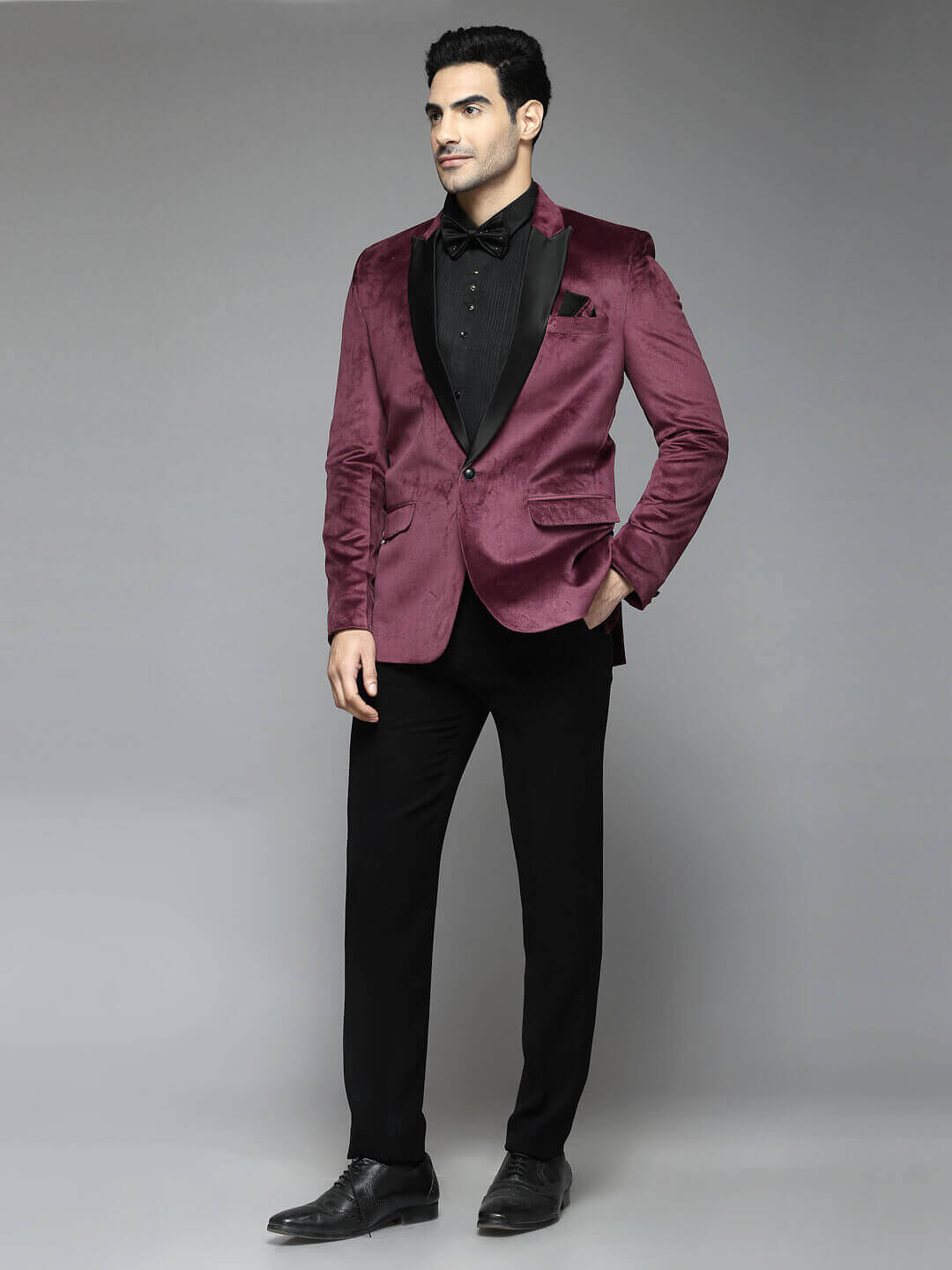 Wine Velvet DB Tuxedo